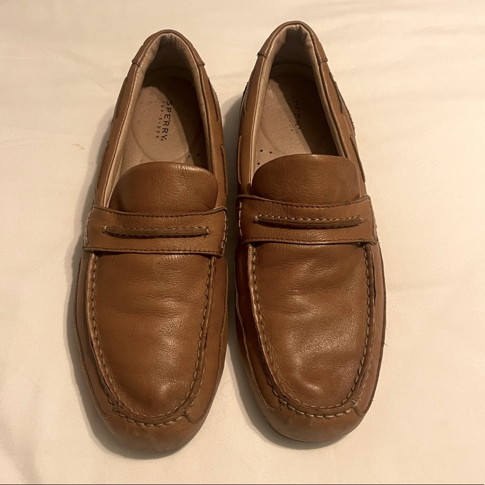 Sperry Leather Loafers Driving Shoes 10.5